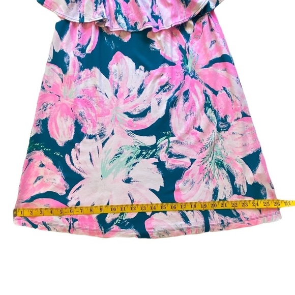 LILLY Pulitzer Bundle of 2 Dresses: Annastasha Floral & Green Beckett Dr… - Picture 6 of 17